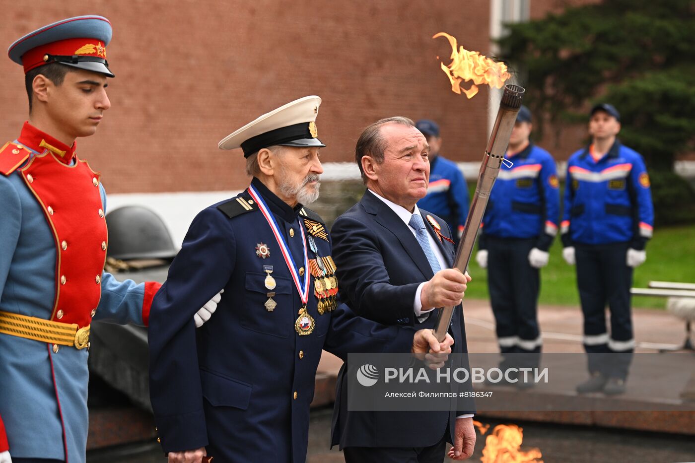 Профилактика Вечного огня ко Дню Победы