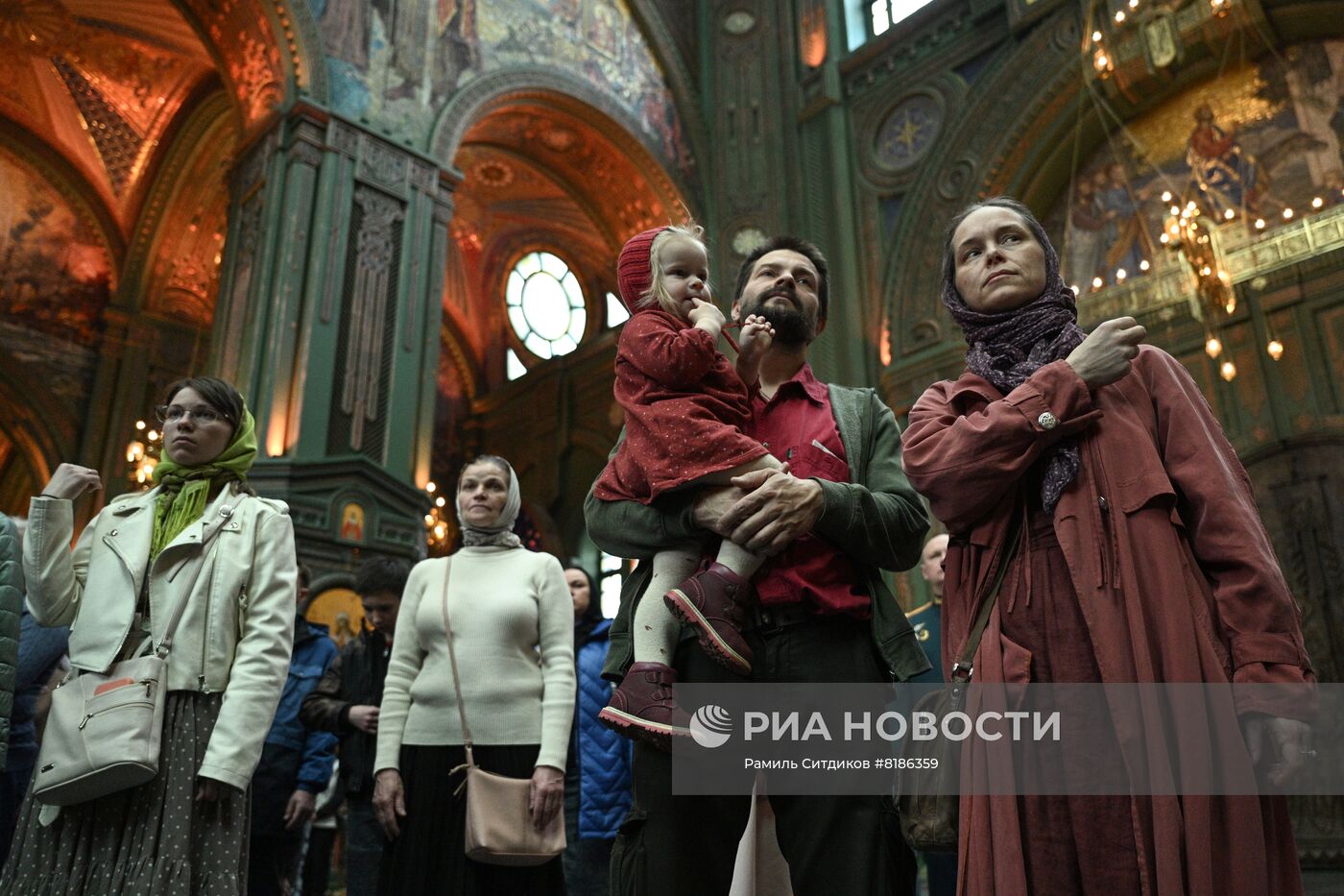 Патриаршее служение в Главном храме Вооруженных Сил