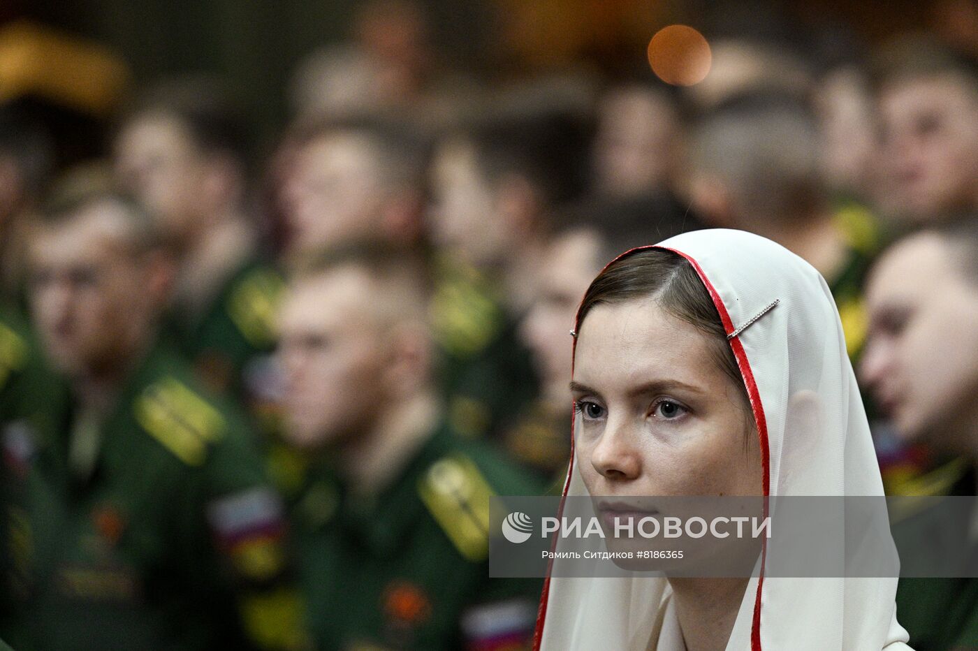 Патриаршее служение в Главном храме Вооруженных Сил