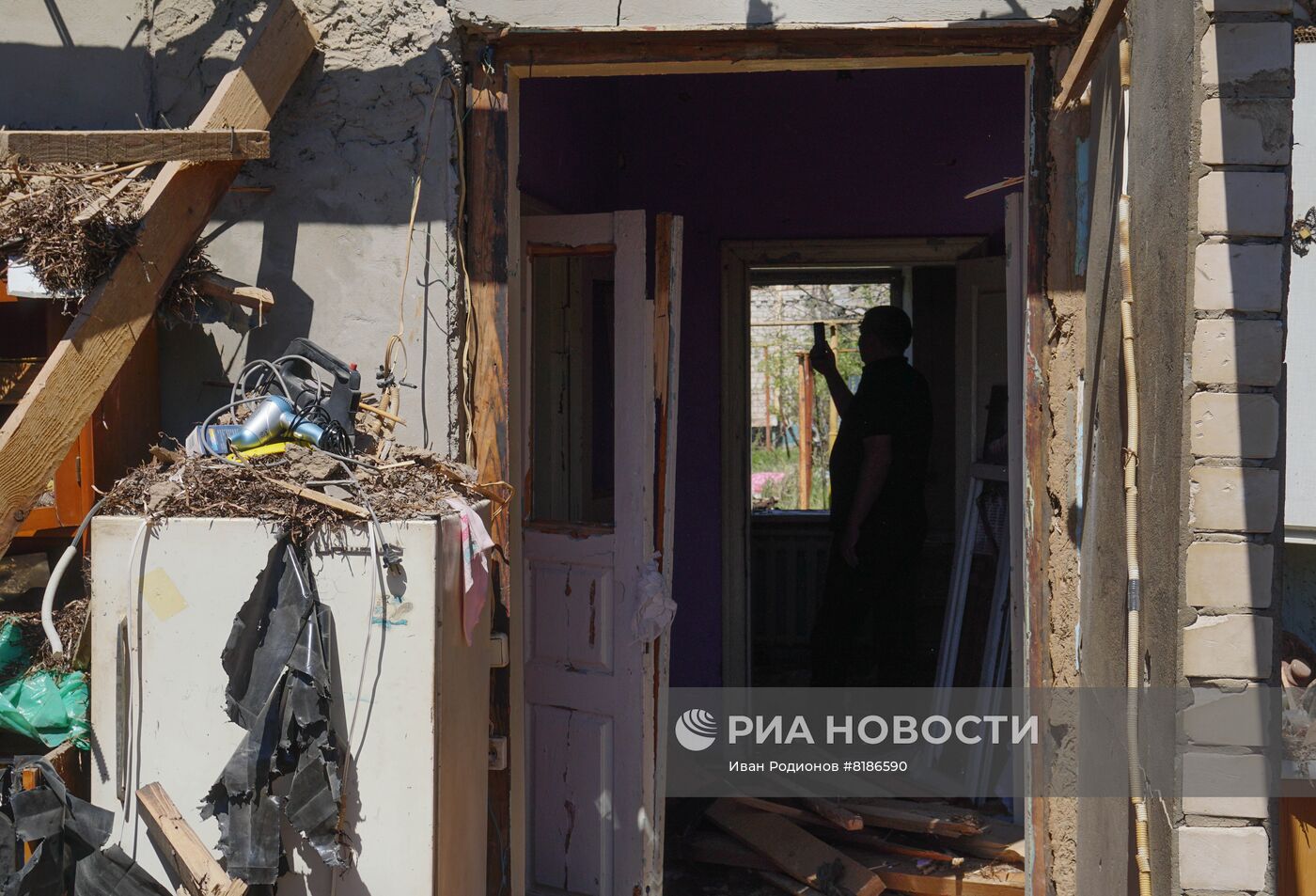 В Херсонской области по городу Голая Пристань украинские войска ударили из ракетного комплекса "Точка-У"