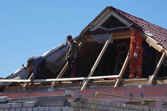 В Херсонской области по городу Голая Пристань украинские войска ударили из ракетного комплекса "Точка-У"
