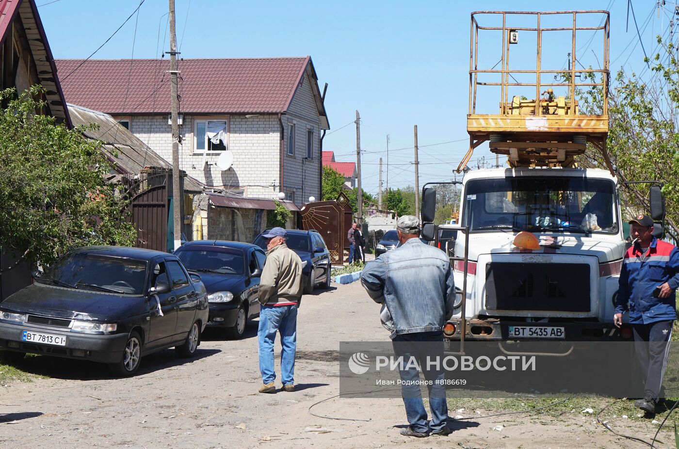 В Херсонской области по городу Голая Пристань украинские войска ударили из ракетного комплекса "Точка-У"