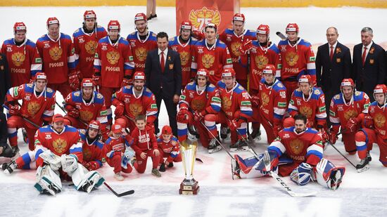 Хоккей. St. Petersburg Cup. Финальный матч