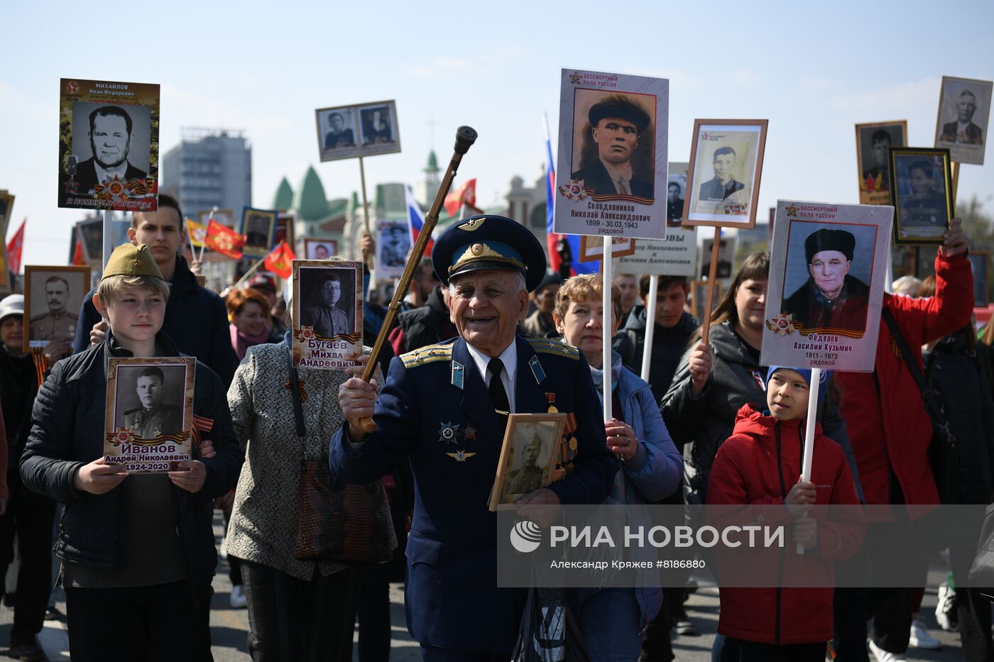 Шествие "Бессмертный полк" в регионах России