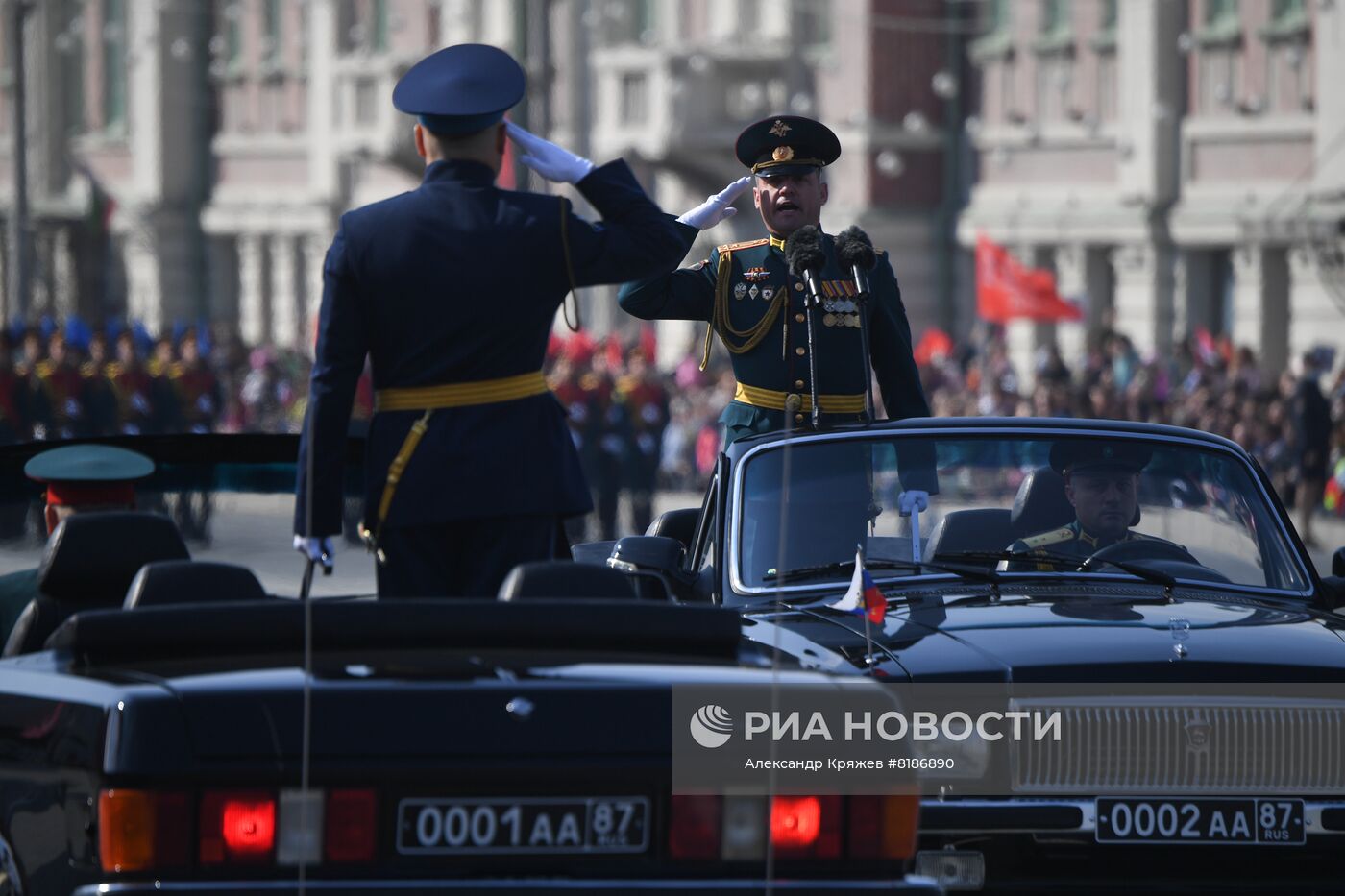 Празднование Дня победы в регионах России