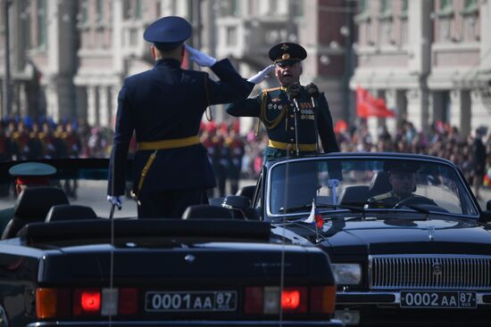 Празднование Дня победы в регионах России