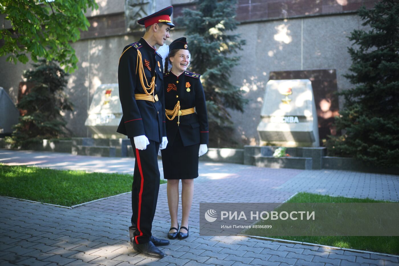 Празднование Дня победы в регионах России