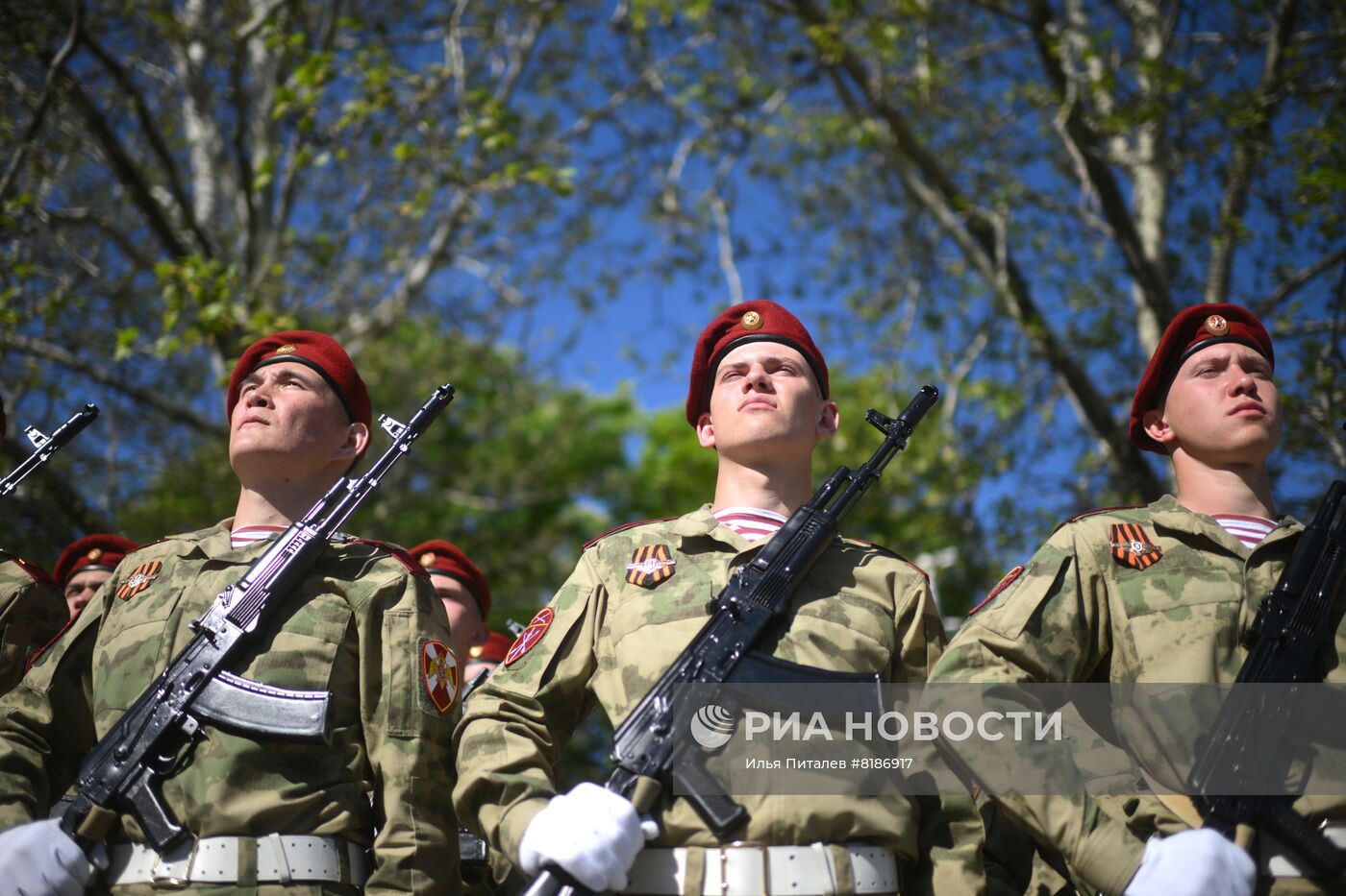 Празднование Дня победы в регионах России