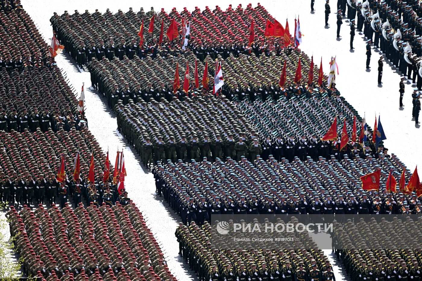 Военный парад, посвящённый 77-й годовщине Победы в Великой Отечественной войне
