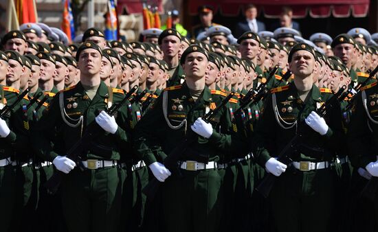 Военный парад, посвящённый 77-й годовщине Победы в Великой Отечественной войне