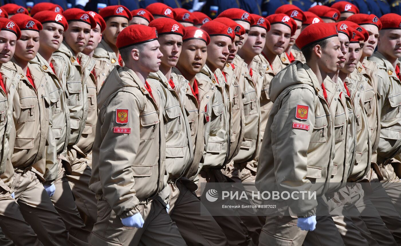 Военный парад, посвящённый 77-й годовщине Победы в Великой Отечественной войне