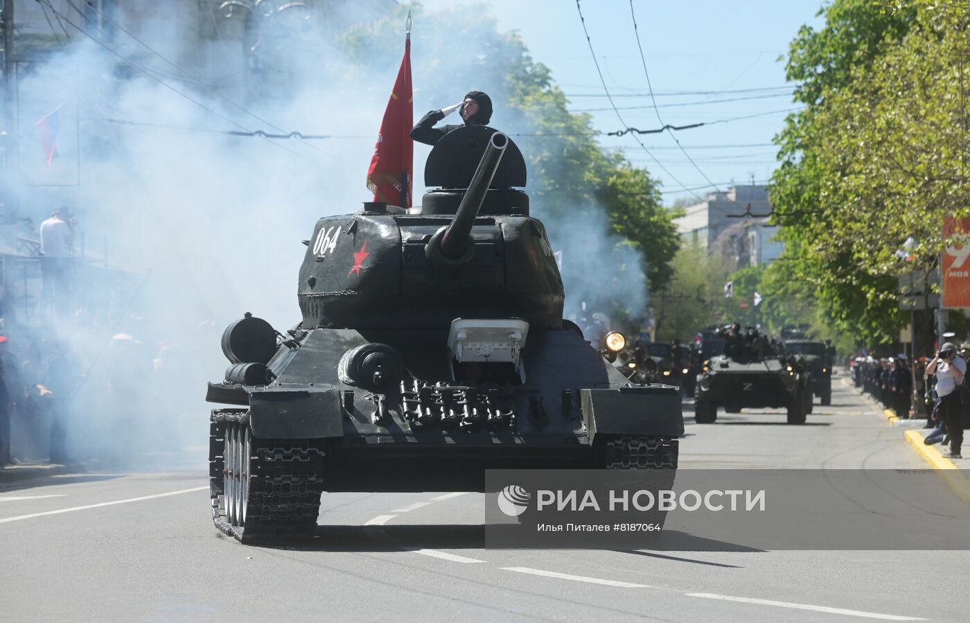 Празднование Дня победы в регионах России