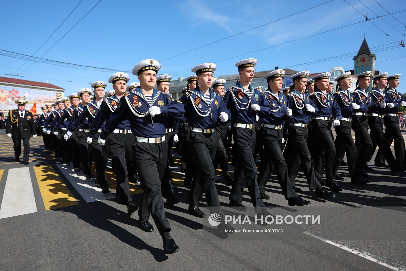 Празднование Дня победы в регионах России