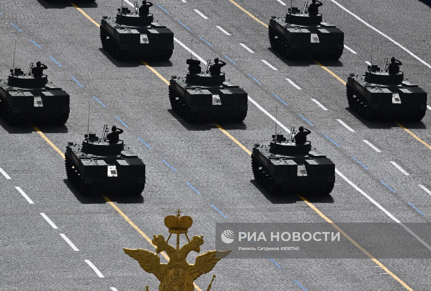 Военный парад, посвящённый 77-й годовщине Победы в Великой Отечественной войне