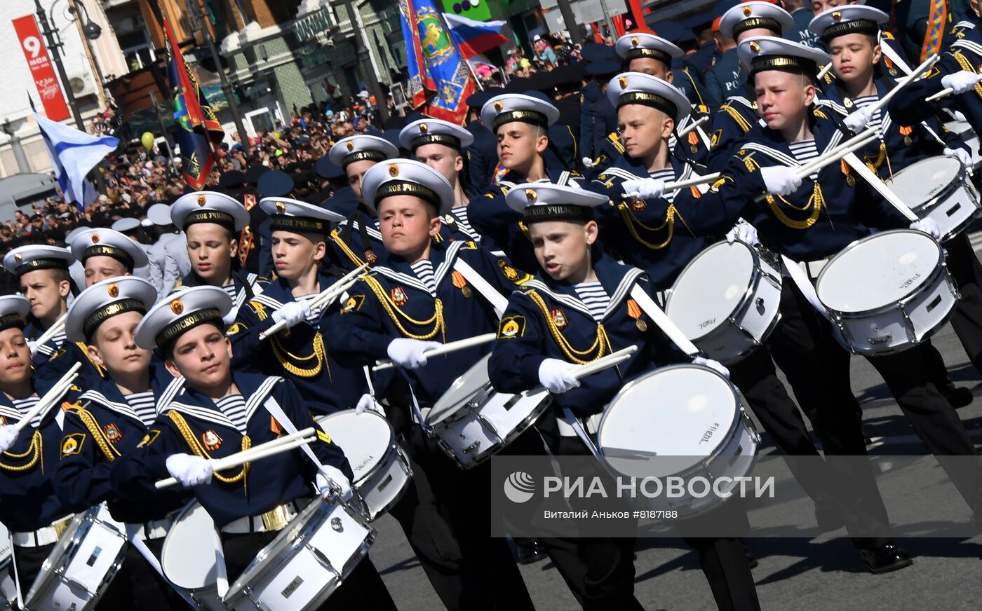 Празднование Дня победы в регионах России