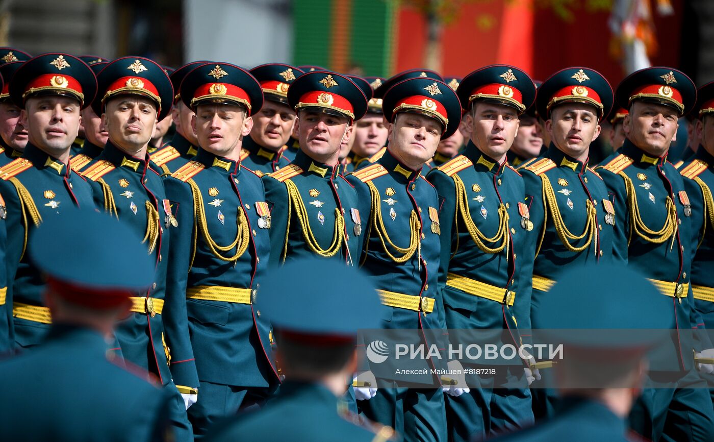 Военный парад, посвящённый 77-й годовщине Победы в Великой Отечественной войне