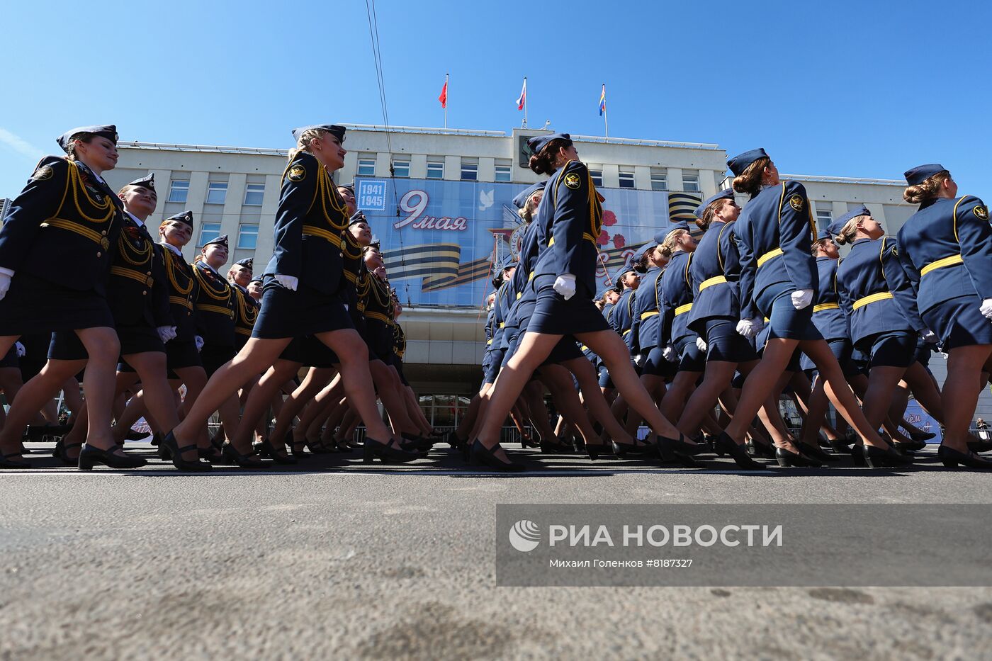 Празднование Дня победы в регионах России