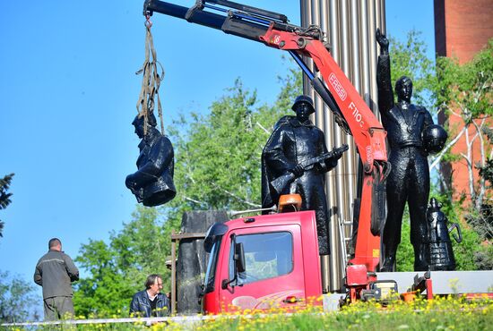 Празднование Дня Победы в Мариуполе