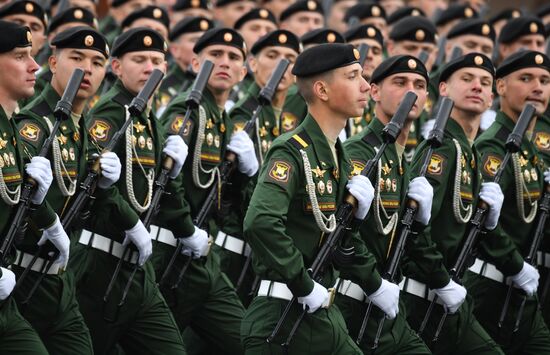 Военный парад, посвящённый 77-й годовщине Победы в Великой Отечественной войне