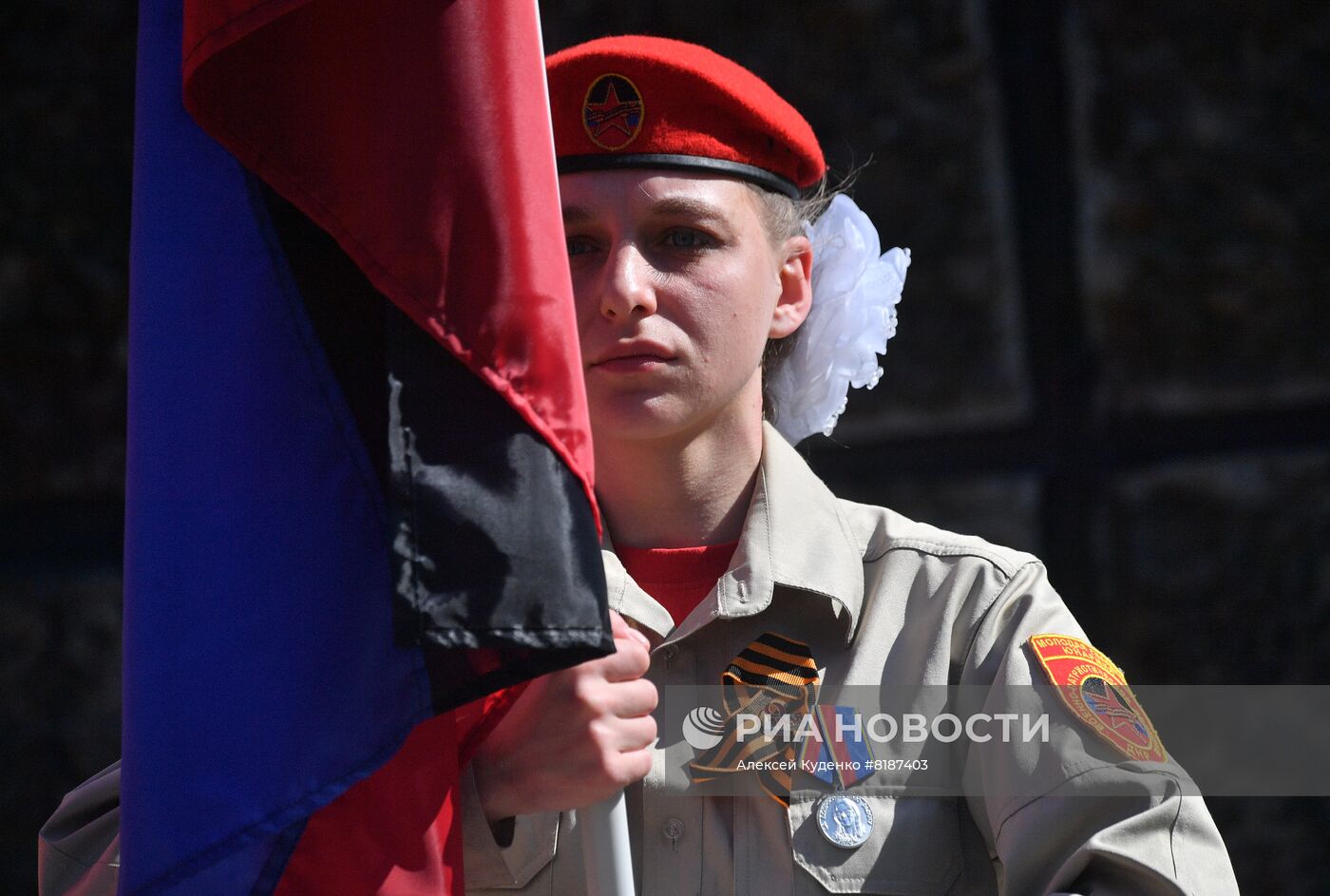 Празднование Дня Победы в Мариуполе
