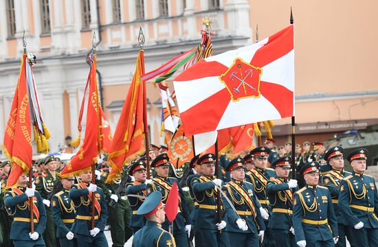 Военный парад, посвящённый 77-й годовщине Победы в Великой Отечественной войне