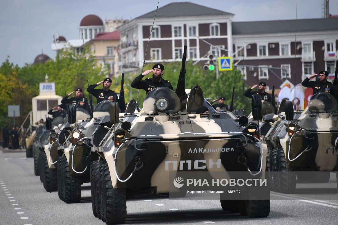 Празднование Дня победы в регионах России