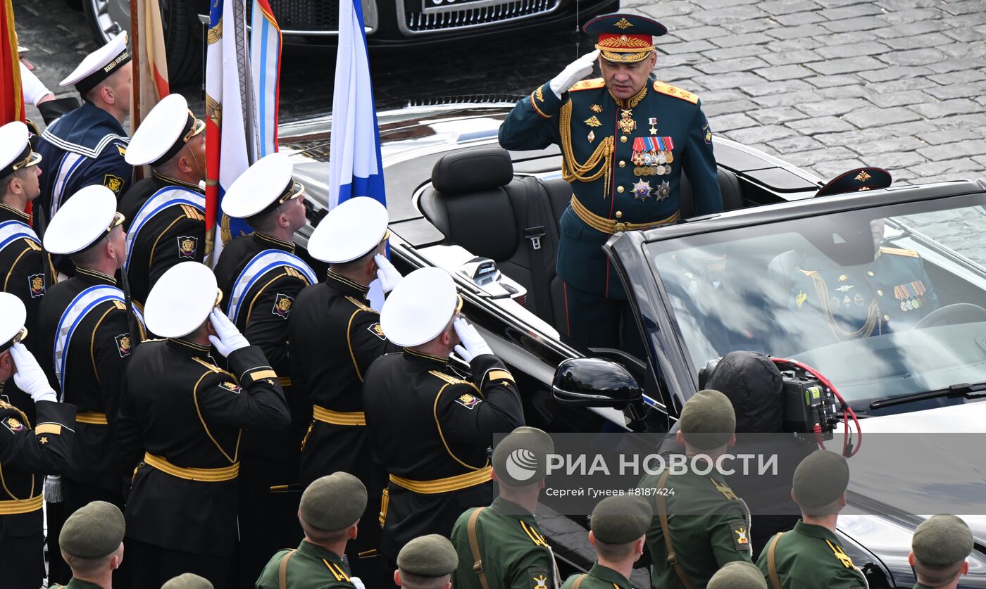 Военный парад, посвящённый 77-й годовщине Победы в Великой Отечественной войне