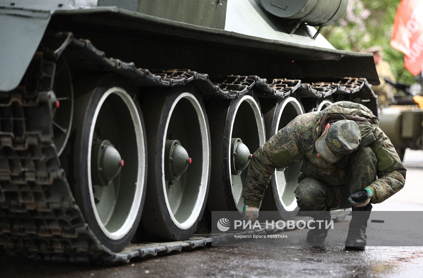 Празднование Дня победы в регионах России