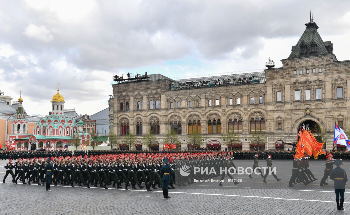 Военный парад, посвящённый 77-й годовщине Победы в Великой Отечественной войне