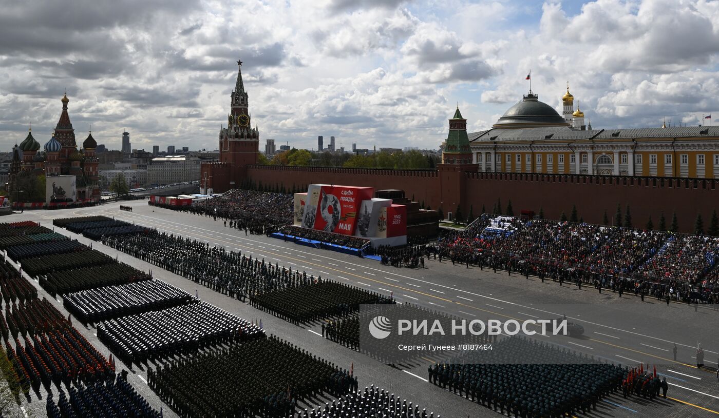 Военный парад, посвящённый 77-й годовщине Победы в Великой Отечественной войне