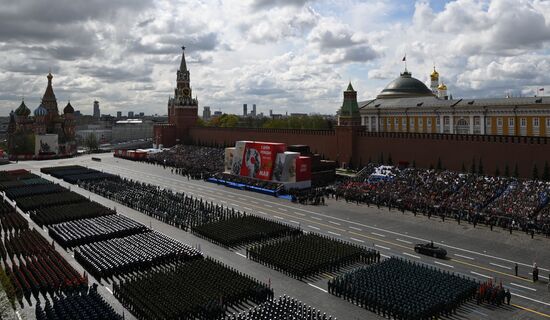 Военный парад, посвящённый 77-й годовщине Победы в Великой Отечественной войне