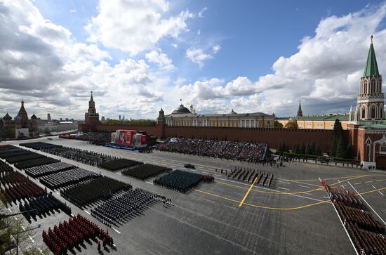 Военный парад, посвящённый 77-й годовщине Победы в Великой Отечественной войне