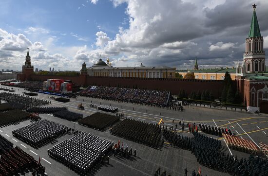 Военный парад, посвящённый 77-й годовщине Победы в Великой Отечественной войне