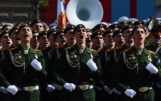 Военный парад, посвящённый 77-й годовщине Победы в Великой Отечественной войне