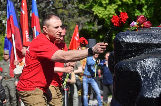 Празднование Дня Победы в Мариуполе