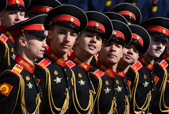 Военный парад, посвящённый 77-й годовщине Победы в Великой Отечественной войне