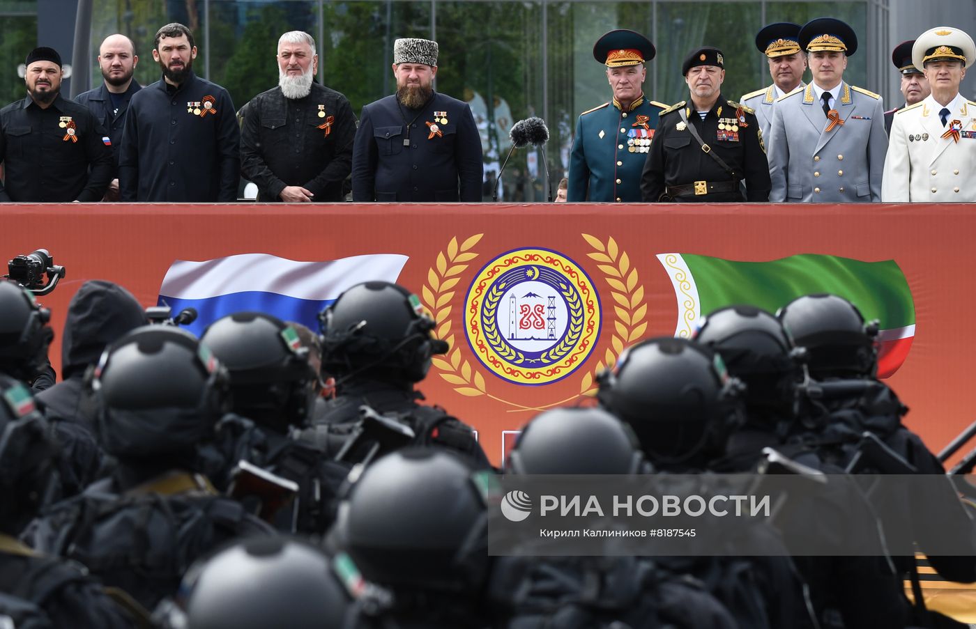 Празднование Дня победы в регионах России