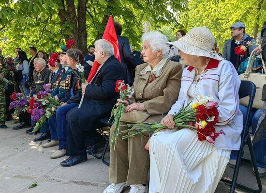 Празднование Дня Победы на освобождённых территориях Харьковской области