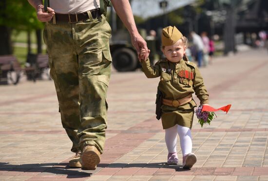 Выставка военной техники в Донецке