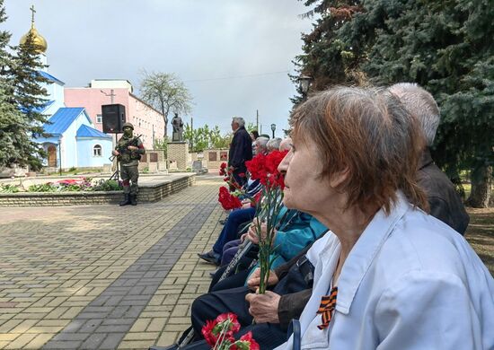 Празднование Дня Победы на освобождённых территориях Харьковской области
