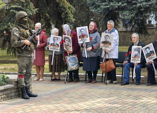 Празднование Дня Победы на освобождённых территориях Харьковской области