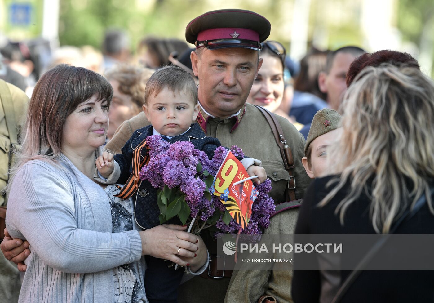 Акция "Бессмертный полк" в Мелитополе