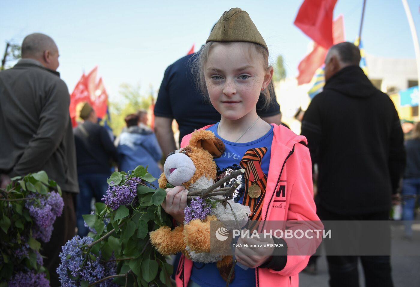 Акция "Бессмертный полк" в Мелитополе