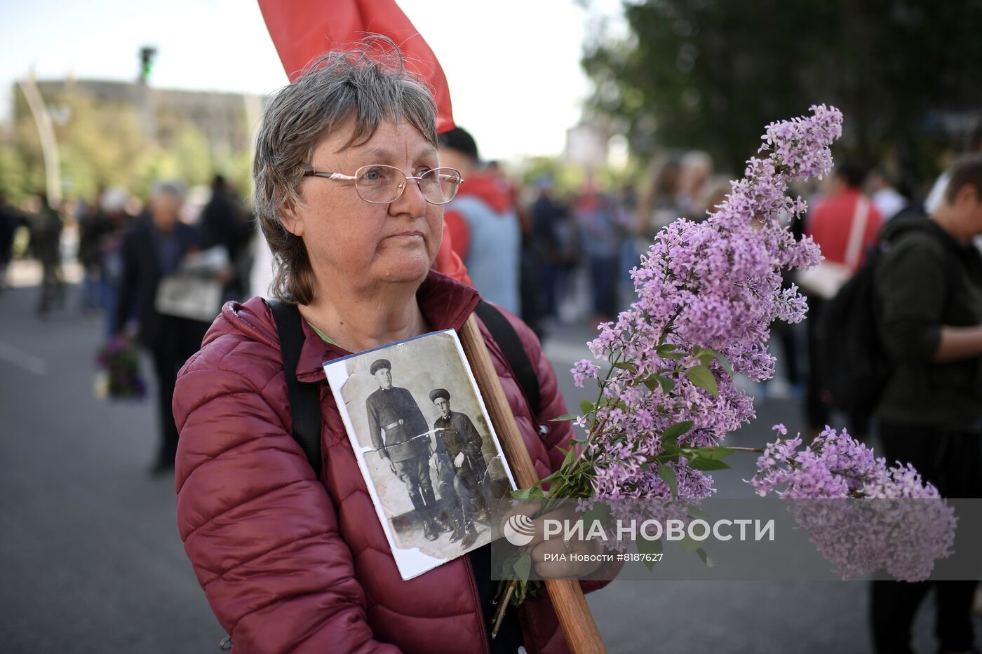 Акция "Бессмертный полк" в Мелитополе