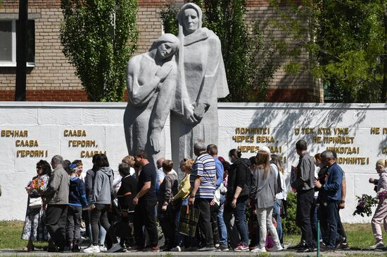 Акция "Бессмертный полк" в Мелитополе