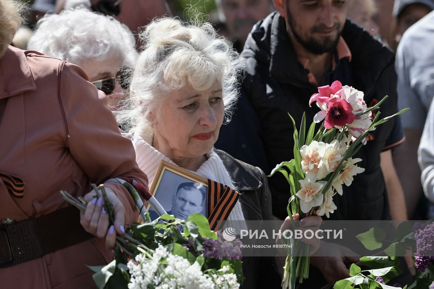 Акция "Бессмертный полк" в Мелитополе