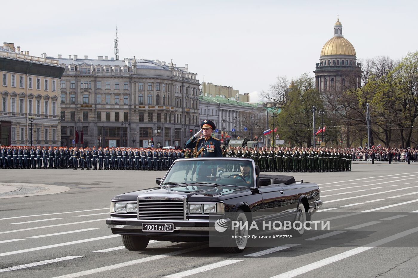 Празднование Дня победы в регионах России