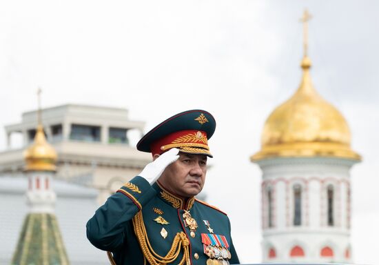 Военный парад, посвящённый 77-й годовщине Победы в Великой Отечественной войне