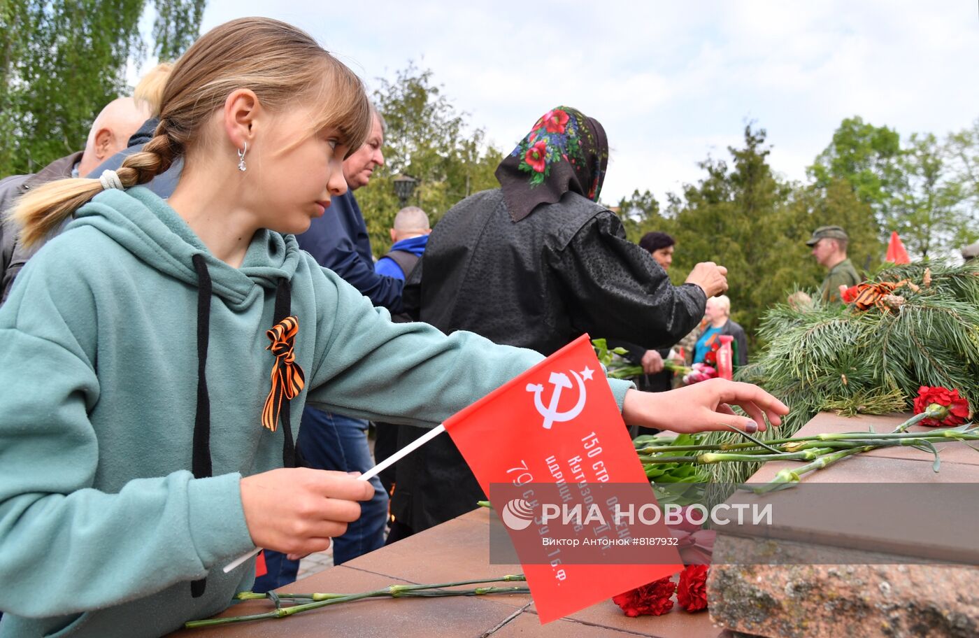 Празднование Дня Победы на освобождённых территориях Харьковской области