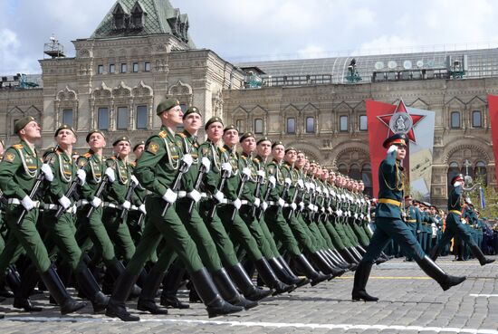 Военный парад, посвящённый 77-й годовщине Победы в Великой Отечественной войне